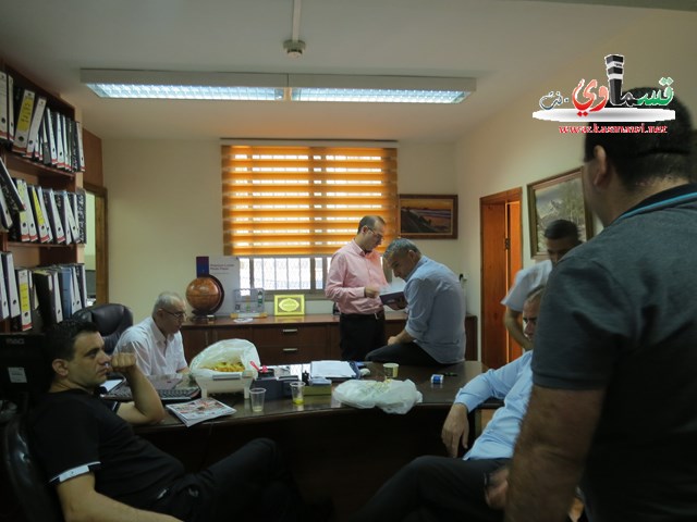 بلدية  كفرقاسم  في جلستها ال 16 تقر وتستمر في مشاريعها العمرانية .
